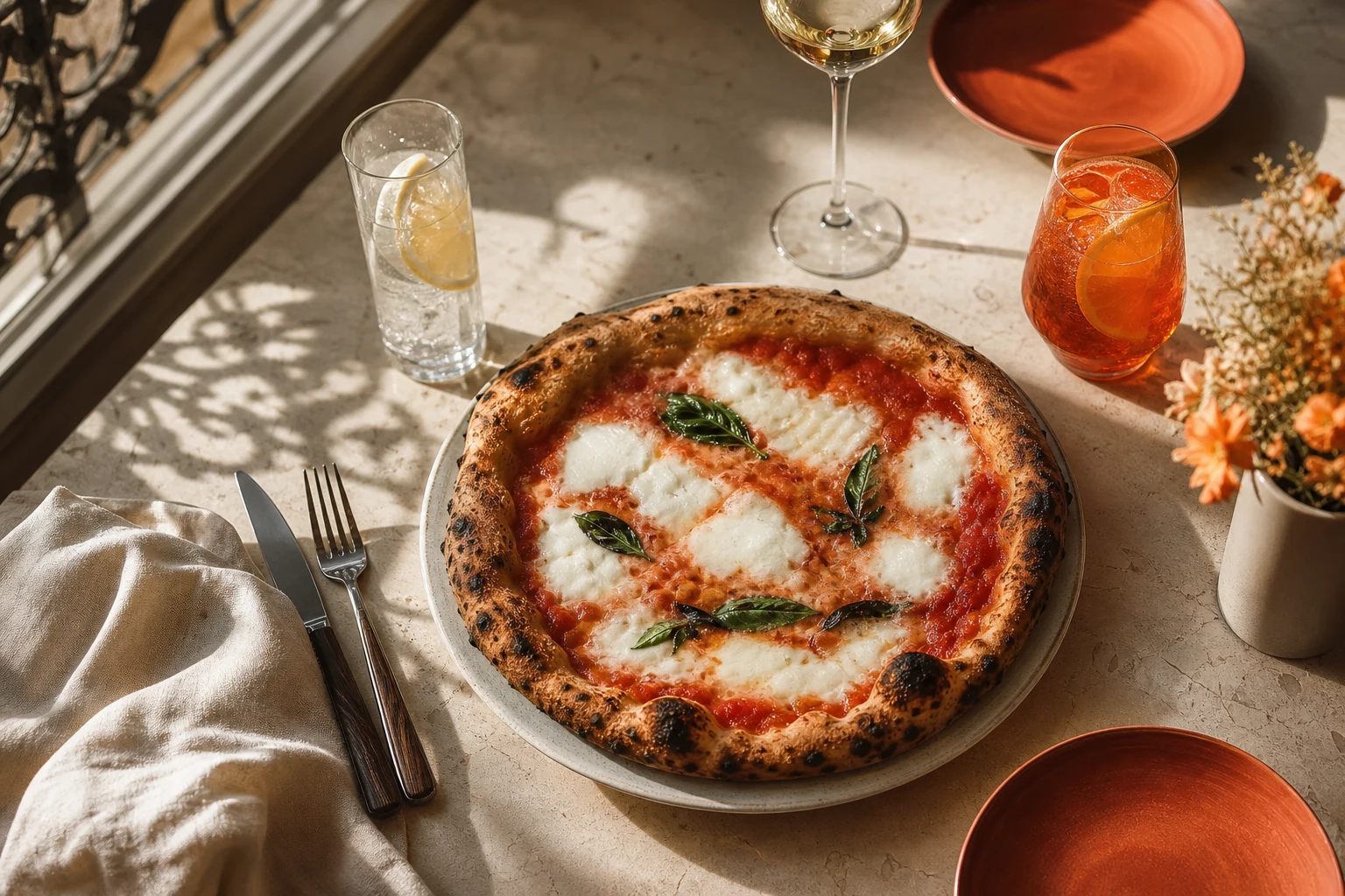 Accords avec la pizza
